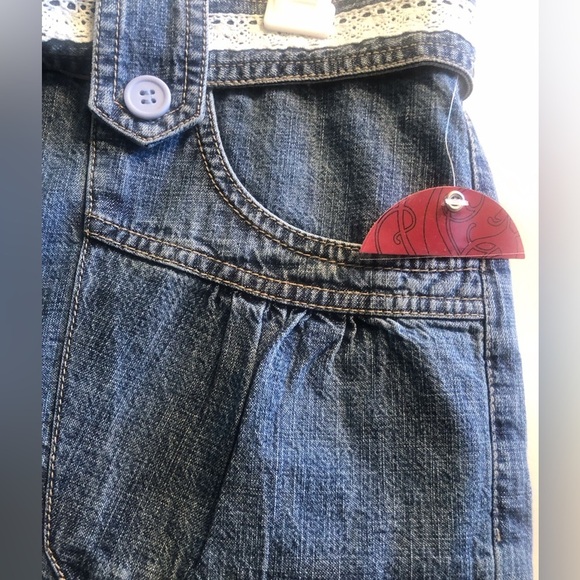 NWT Kiki’s Jean Shorts with Boho Belt Size 10 Mom Jean Shorts - Picture 5 of 8